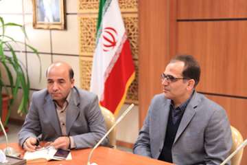 دیدار رئیس دانشگاه و معاونین با پرسنل خدماتی